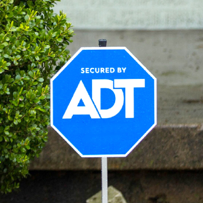 Long Beach security yard sign