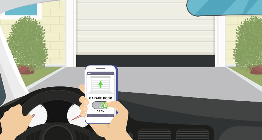 Garage door automation tips for Long Beach